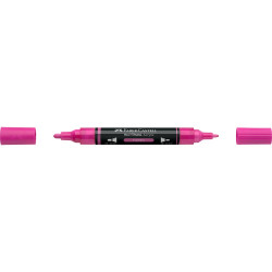 Akril marker kétvégű MULTIMARK 125 Faber-Castell fukszia Dekormarker Faber - Castell