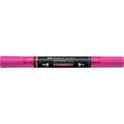 Akril marker kétvégű MULTIMARK 125 Faber-Castell fukszia Dekormarker Faber - Castell