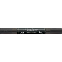 Akril marker kétvégű MULTIMARK 299 Faber-Castell fényes fekete Dekormarker Faber - Castell