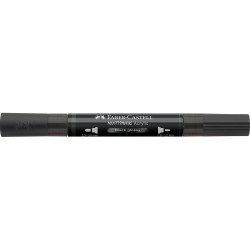 Akril marker kétvégű MULTIMARK 299 Faber-Castell fényes fekete Dekormarker Faber - Castell