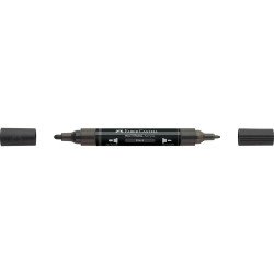 Akril marker kétvégű MULTIMARK 199 Faber-Castell fekete Dekormarker Faber - Castell