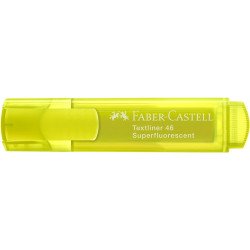 Szövegkiemelő 1-5mm vágott hegyű Faber-Castell 46 fluoreszkáló sárga Dekormarker Faber - Castell