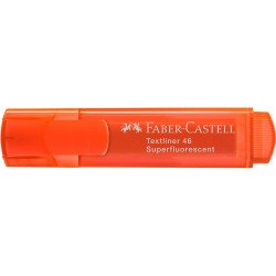 Szövegkiemelő 1-5mm vágott hegyű Faber-Castell 46 fluoreszkáló narancs Szövegkiemelő Faber - Castell