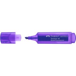 Szövegkiemelő 1-5mm vágott hegyű Faber-Castell 46 fluoreszkáló lila Szövegkiemelő Faber - Castell