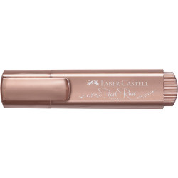 Szövegkiemelő 1-5mm vágott hegyű Faber-Castell 46 metál gyöngyház rózsaszín Szövegkiemelő Faber - Castell