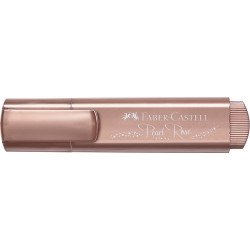 Szövegkiemelő 1-5mm vágott hegyű Faber-Castell 46 metál gyöngyház rózsaszín Szövegkiemelő Faber - Castell