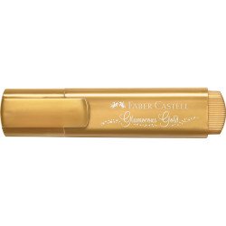 Szövegkiemelő 1-5mm vágott hegyű Faber-Castell 46 metál arany Szövegkiemelő Faber - Castell