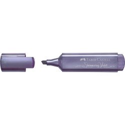 Szövegkiemelő 1-5mm vágott hegyű Faber-Castell 46 metál lila Szövegkiemelő Faber - Castell
