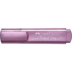 Szövegkiemelő 1-5mm vágott hegyű Faber-Castell 46 metál rubin Szövegkiemelő Faber - Castell