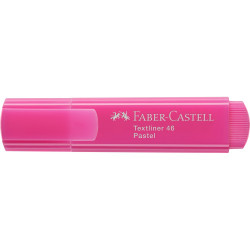 Szövegkiemelő 1-5mm vágott hegyű Faber-Castell 46 pasztell lilás rózsaszín Szövegkiemelő Faber - Castell