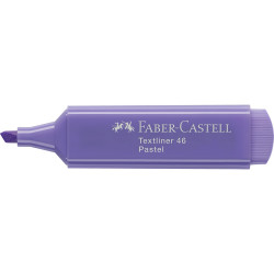 Szövegkiemelő 1-5mm vágott hegyű Faber-Castell 46 pasztell lila Szövegkiemelő Faber - Castell
