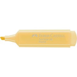 Szövegkiemelő 1-5mm vágott hegyű Faber-Castell 46 pasztell vanília Szövegkiemelő Faber - Castell