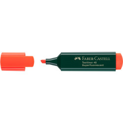 Szövegkiemelő 1-5mm vágott hegyű Faber-Castell 48 fluoreszkáló narancs Szövegkiemelő Faber - Castell