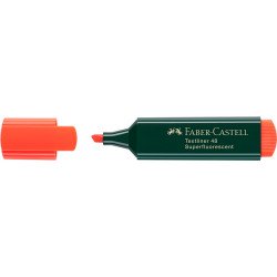 Szövegkiemelő 1-5mm vágott hegyű Faber-Castell 48 fluoreszkáló narancs Szövegkiemelő Faber - Castell