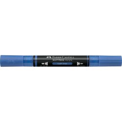 Akril marker kétvégű MULTIMARK 140 Faber-Castell világoskék Dekormarker Faber - Castell