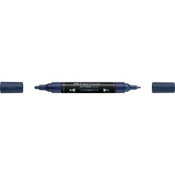 Akril marker kétvégű MULTIMARK 450 Faber-Castell indigókék Dekormarker Faber - Castell