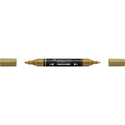 Akril marker kétvégű MULTIMARK 250 Faber-Castell arany Dekormarker Faber - Castell