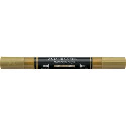 Akril marker kétvégű MULTIMARK 250 Faber-Castell arany Dekormarker Faber - Castell