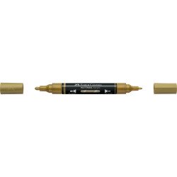 Akril marker kétvégű MULTIMARK 250 Faber-Castell arany Dekormarker Faber - Castell
