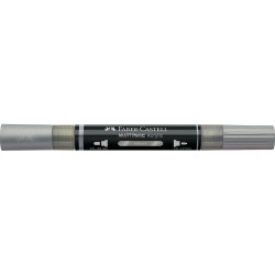 Akril marker kétvégű MULTIMARK 251 Faber-Castell ezüst Dekormarker Faber - Castell