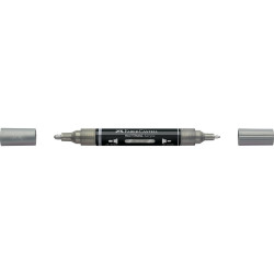 Akril marker kétvégű MULTIMARK 251 Faber-Castell ezüst Dekormarker Faber - Castell