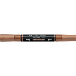 Akril marker kétvégű MULTIMARK 252 Faber-Castell réz Dekormarker Faber - Castell