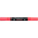 Akril marker kétvégű MULTIMARK 255 Faber-Castell neon narancs