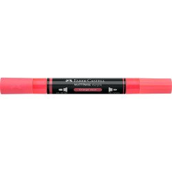 Akril marker kétvégű MULTIMARK 255 Faber-Castell neon narancs Dekormarker Faber - Castell