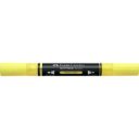 Akril marker kétvégű MULTIMARK 256 Faber-Castell neon sárga