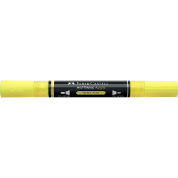 Akril marker kétvégű MULTIMARK 256 Faber-Castell neon sárga Dekormarker Faber - Castell