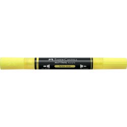 Akril marker kétvégű MULTIMARK 256 Faber-Castell neon sárga Dekormarker Faber - Castell