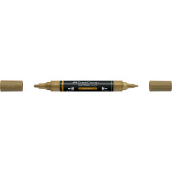 Akril marker kétvégű MULTIMARK 178 Faber-Castell kávé barna Dekormarker Faber - Castell