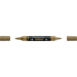 Akril marker kétvégű MULTIMARK 178 Faber-Castell kávé barna Dekormarker Faber - Castell
