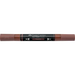 Akril marker kétvégű MULTIMARK 378 Faber-Castell gesztenyebarna Dekormarker Faber - Castell