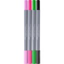 Rostirón, filctoll készlet akvarell kétvégű GOLDFABER AQUA Bolyhos flamingó Faber-Castell 4klf. szín