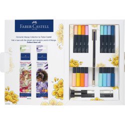 Rostirón, filctoll készlet alkoholos kétvégű GOLDFABER SKETCH Romantikus Manga 1 Faber-Castell 8klf. szín Filctoll Faber - Castell