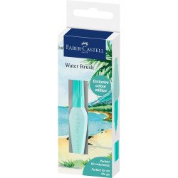 Ecset vízadagolóval M-es heggyel Faber-Castell türkiz Iskolai ecset és kelléke Faber - Castell