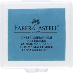 Gyurmaradír műanyag dobozban vegyes színben Faber-Castell sárga,piros,kék Radír Faber - Castell