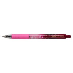 Zseléstoll 0,7mm, nyomógombos Pilot G-2 Bubble rózsaszín test, írásszín kék Zselés toll Pilot