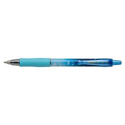 Zseléstoll 0,7mm, nyomógombos Pilot G-2 Bubble kék test, írásszín kék Zselés toll Pilot