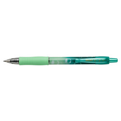Zseléstoll 0,7mm, nyomógombos Pilot G-2 Bubble zöld test, írásszín kék Zselés toll Pilot