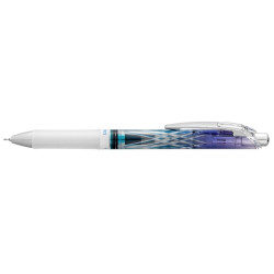 Rollertoll zselés 0,5mm, tűhegyű Pentel EnerGelX,Kiriko Edition, Lattice írásszín kék Rollertoll PENTEL