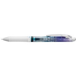 Rollertoll zselés 0,5mm, tűhegyű Pentel EnerGelX,Kiriko Edition, Lattice írásszín kék Rollertoll PENTEL