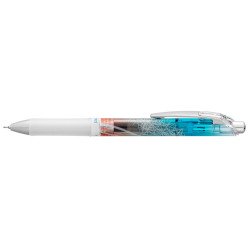 Rollertoll zselés 0,5mm, tűhegyű Pentel EnerGelX,Kiriko Edition, Kikutsunagi írásszín kék Rollertoll PENTEL