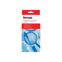 Nagyító o 75mm, üveg lencséjű 5x Iskolai készségfejlesztő Fornax