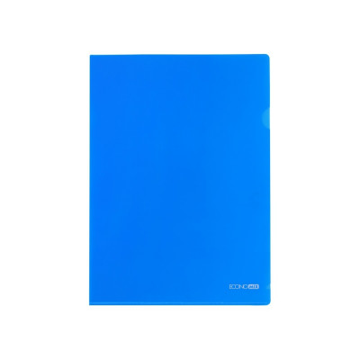 Genotherm `L` A4, PP 180 micron fényes  10db/csomag, Economix kék