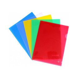 Genotherm `L` A5, PP 180 micron fényes  10db/csomag, Economix vegyes színek L genotherm Economix