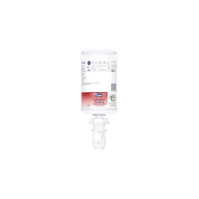 Kézfertőtlenítő gél extra alkoholos 1 liter Premium S4 Tork_424205 fehér