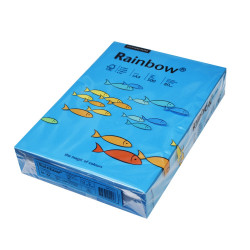 Másolópapír, színes, A4, 80g. Rainbow® 500ív/csomag, 88 intenzív kék Másolópapír színes Rainbow