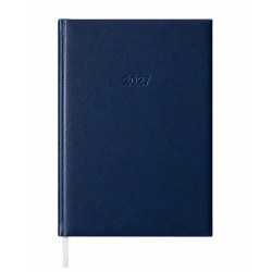 Határidőnapló agenda Standard B/5, napi fehér lapokkal kék Bluering® 2027. Határidőnapló Bluering